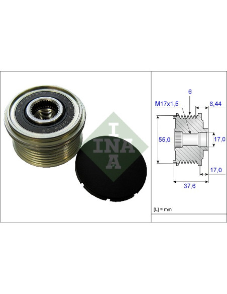 Generatora skriemelis 535 0246 10